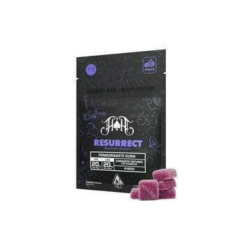 Pomegranate Kush | Hybrid - Resurrect RCS CBG Recovery Gummy