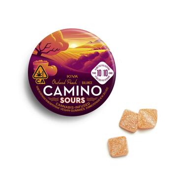 Camino Sours 10:10 CBD Orchard Peach "Balance" Gummies