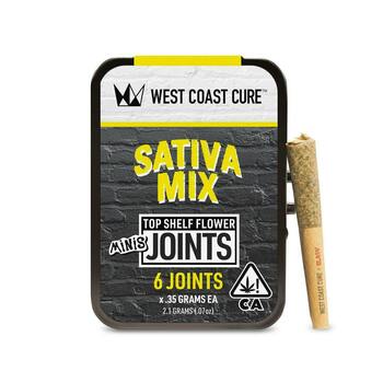 Sativa Mix - Top Shelf CUREjoint Minis 6 x .35g